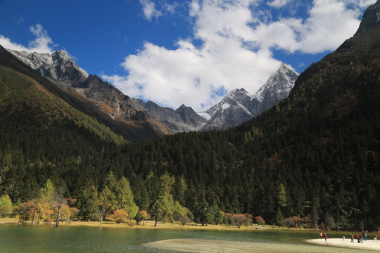 四姑娘山棚毕沟