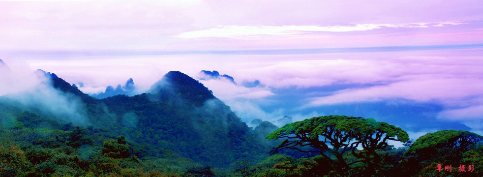 圣堂山仙境