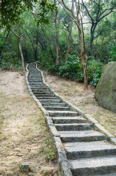 登山石阶