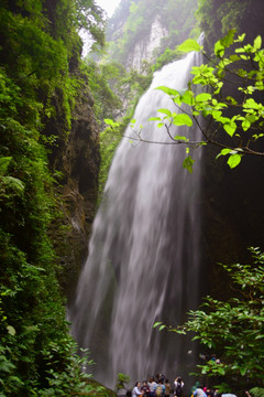 武隆地缝 高山瀑布