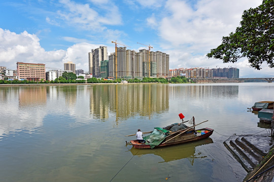 龙川 东江河