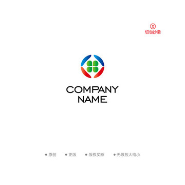 圓形簡潔超市l(wèi)ogo