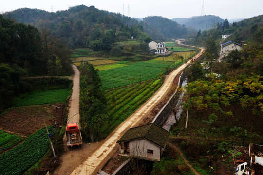 美丽乡村 乡村美景 乡村小道