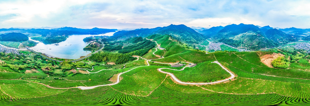 千岛湖航拍全景