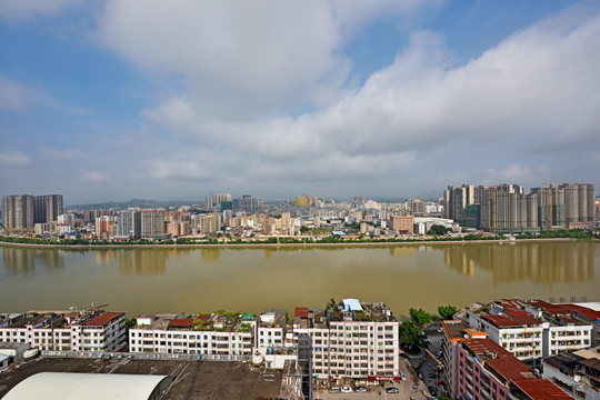 老隆 龙川 龙川全景