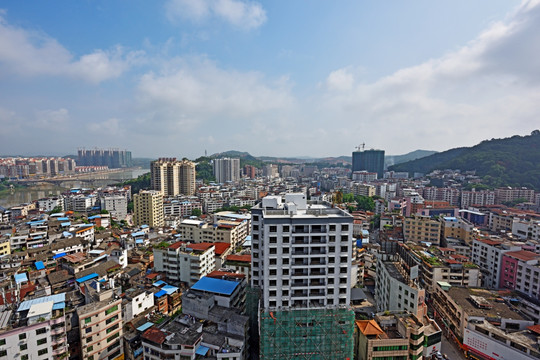 老隆 龙川 龙川全景