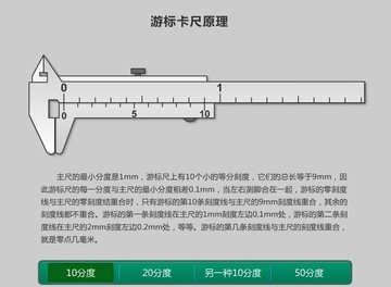 游标卡尺原理FLASH