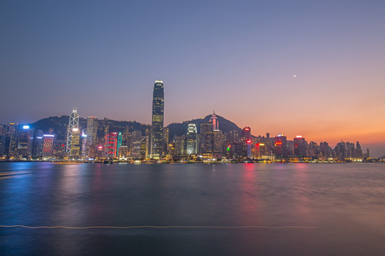 维多利亚夜景