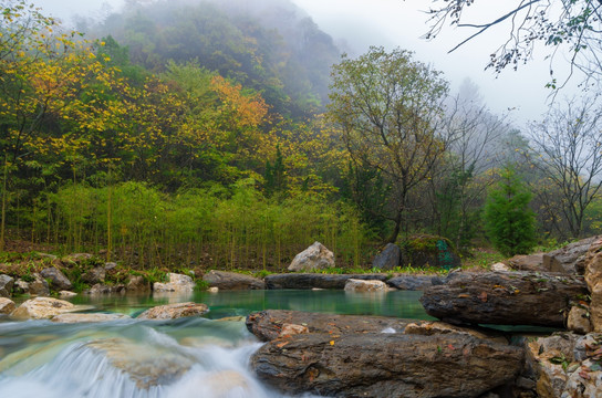 神农架香溪源初秋美景