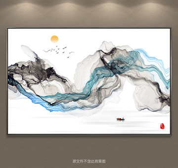 水墨禅境 意境水墨画