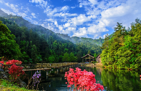 牯牛降青山绿水