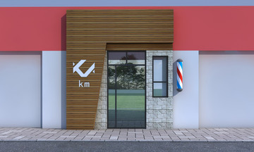 理發(fā)店門頭