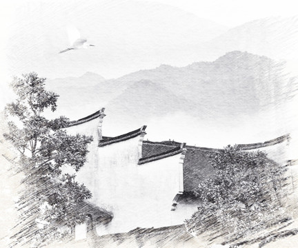 江南古鎮(zhèn)素描