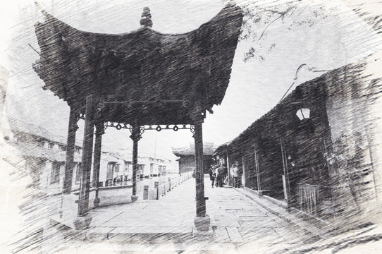 江南古鎮(zhèn)素描