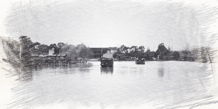 江南古鎮(zhèn)素描