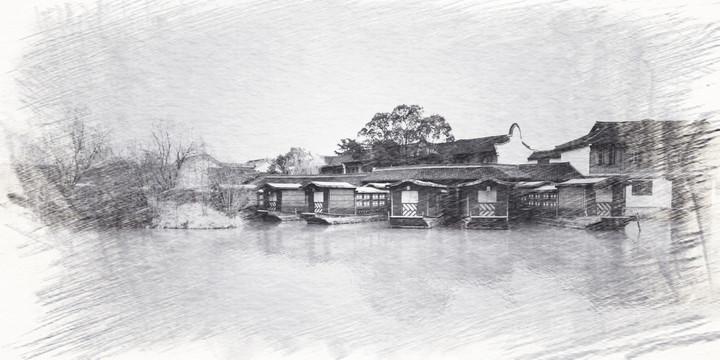 江南古鎮(zhèn)素描