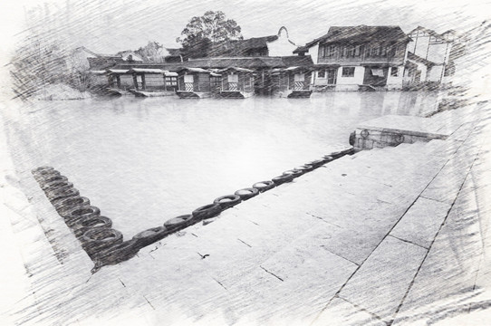 江南古鎮(zhèn)素描