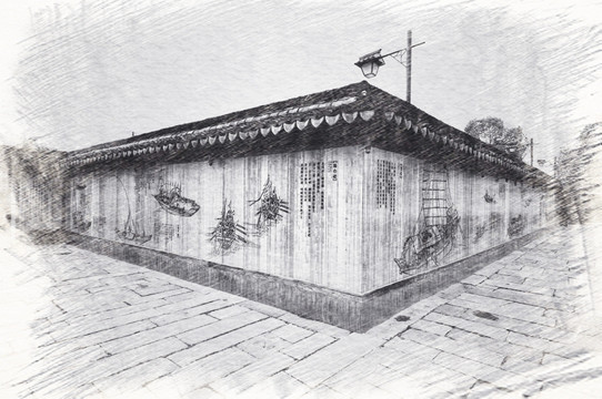 江南古鎮(zhèn)素描