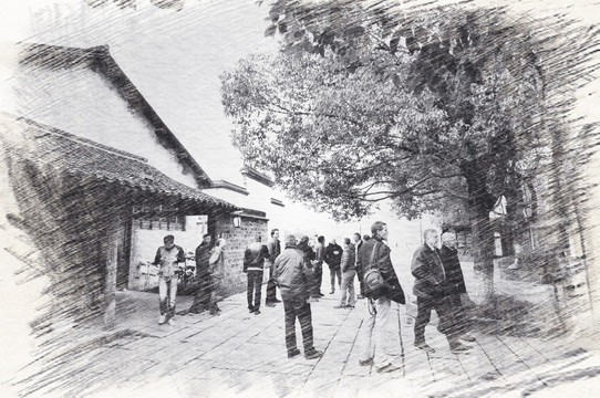 江南古鎮(zhèn)素描