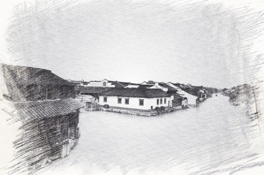 江南古鎮(zhèn)素描