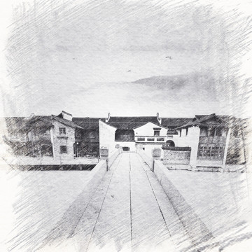 江南古鎮(zhèn)素描