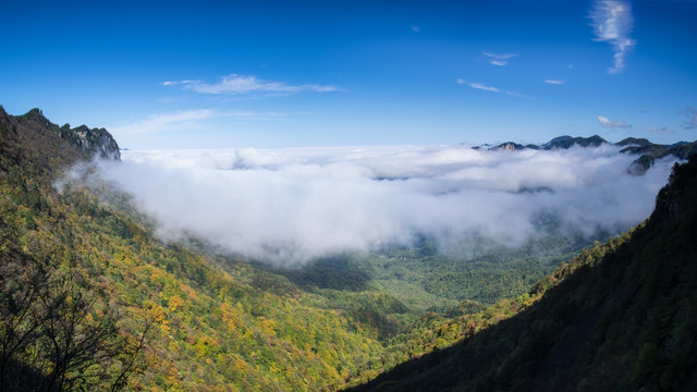 神农架天燕风景区初秋