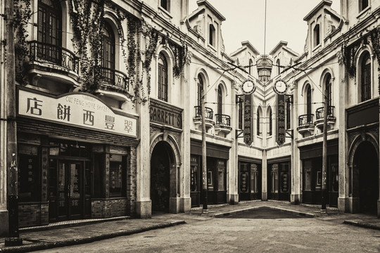 老上海复古场景