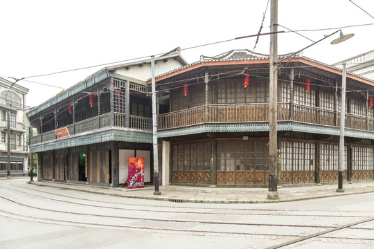 老上海民國街景