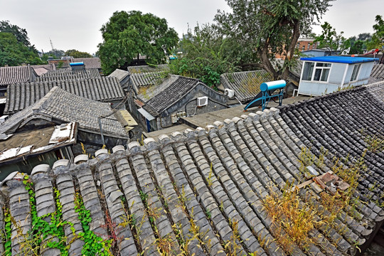 四合院建筑屋顶