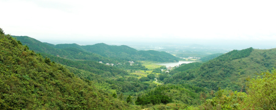 安徽 山脉 村庄