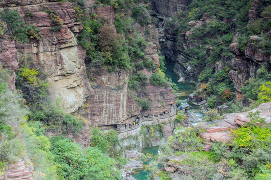 河南云台山红石峡