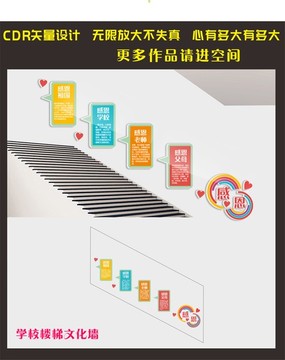 校園樓梯文化墻