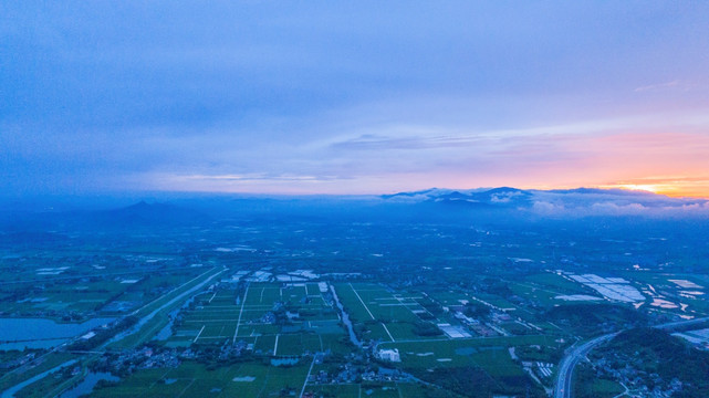 夕阳下风光