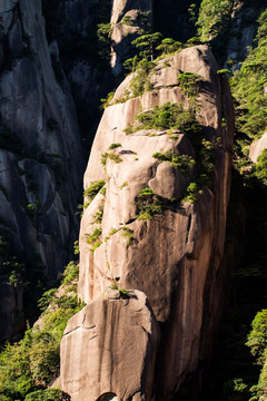 三清山山崖