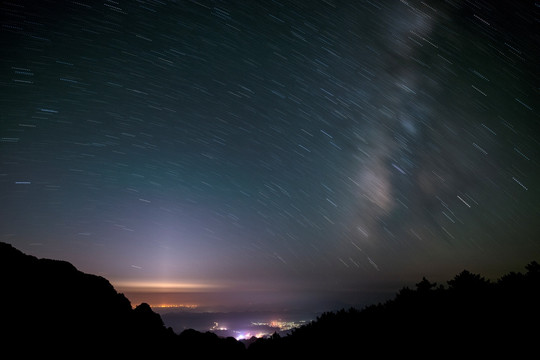 三清山星空