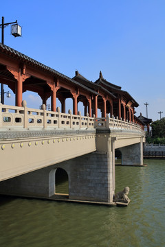 苏州 苏州平门桥 中式建筑