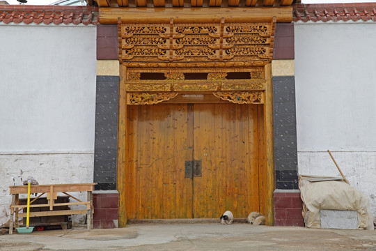 藏式木门