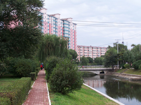 河边 公园 景观