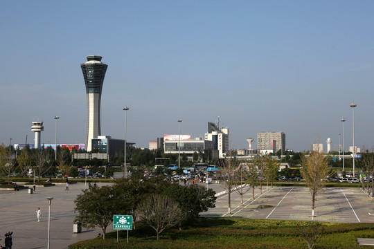 西安機場 停車場 樓前廣場