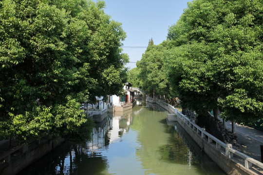 練塘古鎮 練塘 古鎮老街 廊棚