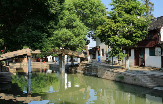 練塘古鎮 練塘 古鎮老街 廊棚