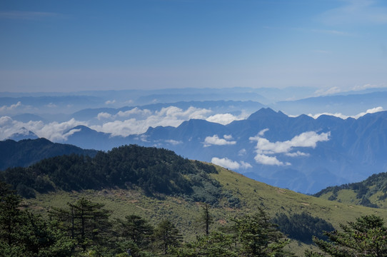 神农架神农顶景区初秋