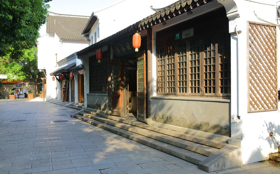 練塘古鎮 練塘 古鎮老街 廊棚