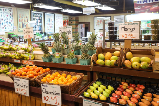 水果店 鲜果店 水果摊 菜市场