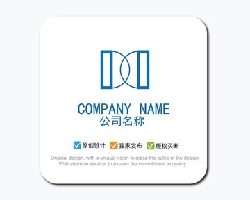 DD字母LOGO設(shè)計(jì)