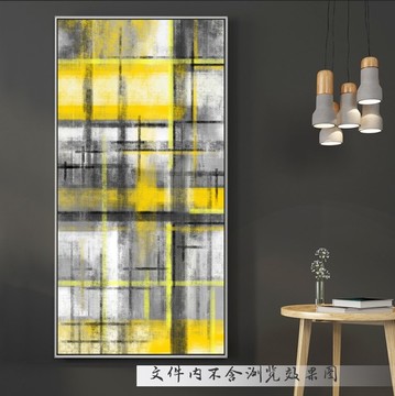 北歐手繪抽象油畫(huà)