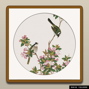 花鳥(niǎo)工筆裝飾畫(huà)