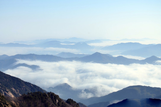 九华山云海