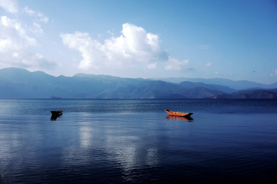 泸沽湖 风景壁纸