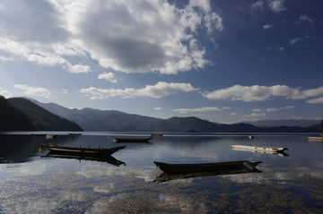 泸沽湖 风景壁纸